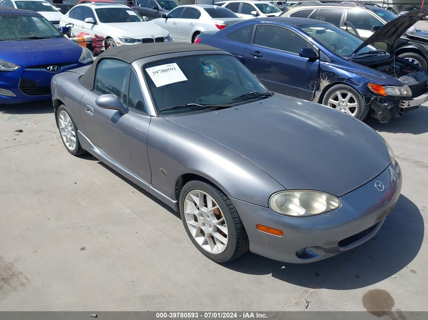 2002 Mazda Mx-5 Miata Cloth/Ls/Se VIN: JM1NB353920228053 Lot: 39780593