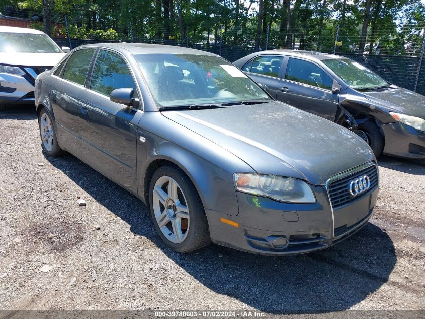 WAUDF78E05A574380 | 2005 AUDI A4