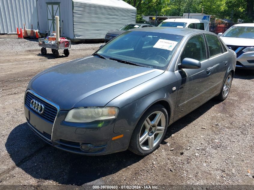 WAUDF78E05A574380 | 2005 AUDI A4