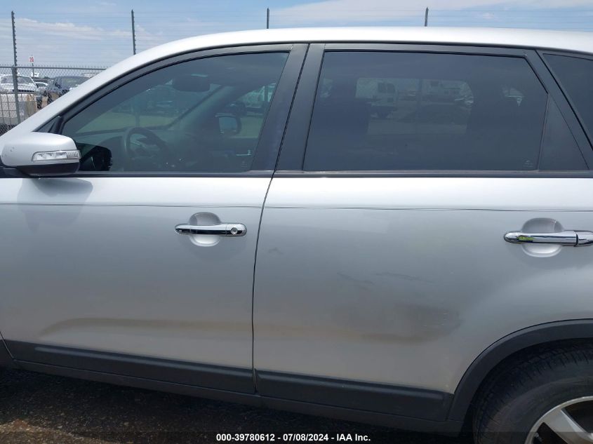 2012 Kia Sorento Lx VIN: 5XYKT3A11CG298856 Lot: 39780612