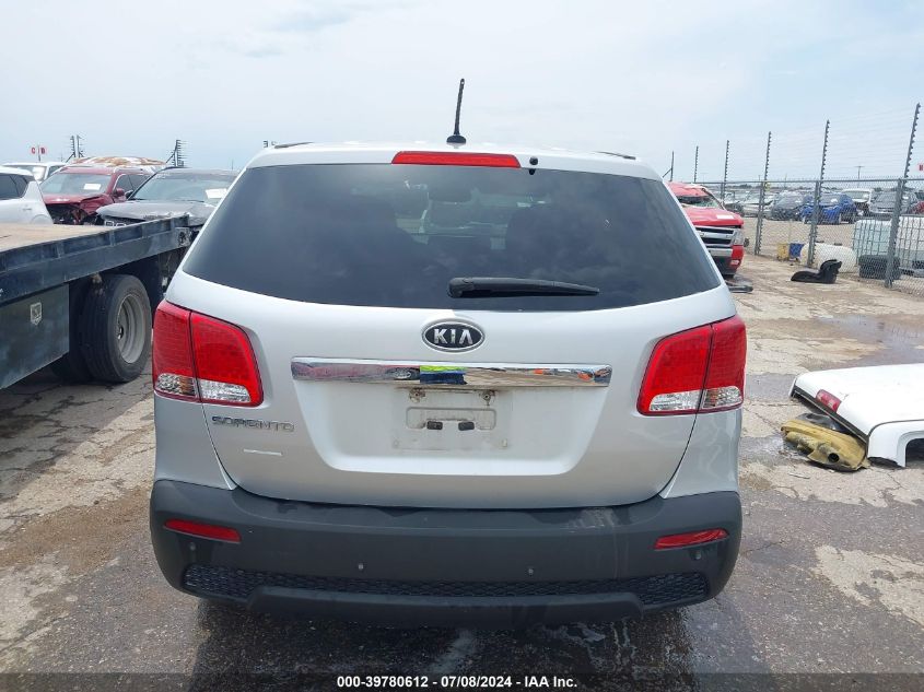 2012 Kia Sorento Lx VIN: 5XYKT3A11CG298856 Lot: 39780612