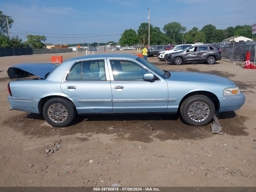 2008 Mercury Grand Marquis Gs VIN: 2MEFM74V58X614387 Lot: 39780615