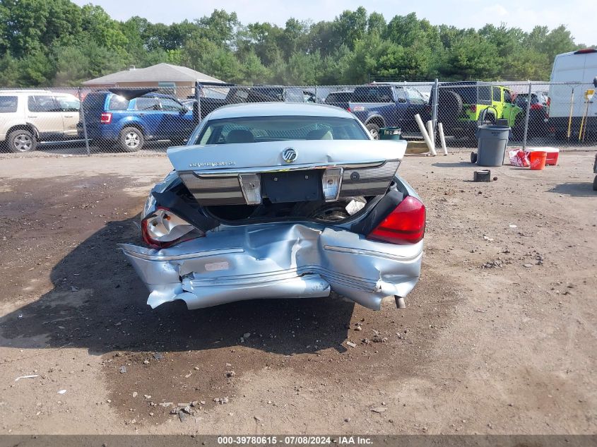 2008 Mercury Grand Marquis Gs VIN: 2MEFM74V58X614387 Lot: 39780615