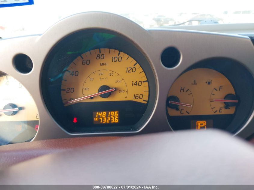 2004 Nissan Murano Sl VIN: JN8AZ08W24W331916 Lot: 39780627