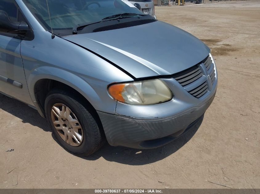 2006 Dodge Caravan Se VIN: 1D4GP25B06B518576 Lot: 39780637