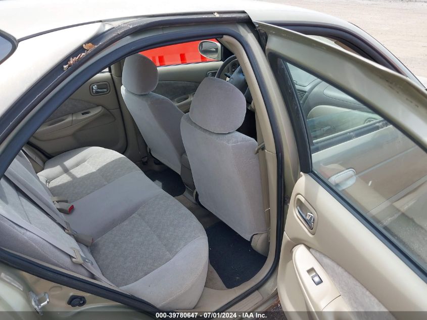 2002 Nissan Sentra Gxe VIN: 3N1CB51D52L683828 Lot: 39780647