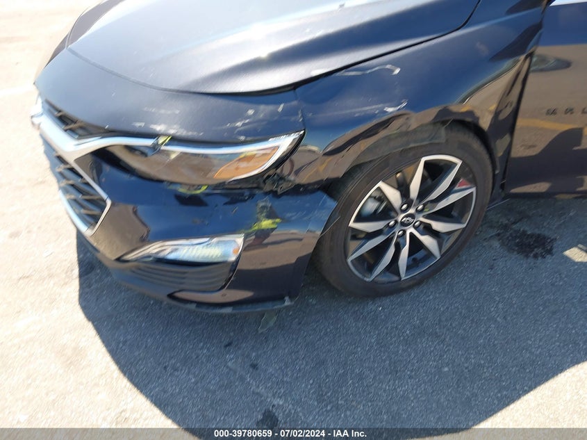 2022 Chevrolet Malibu Fwd Rs VIN: 1G1ZG5ST9NF196993 Lot: 39780659