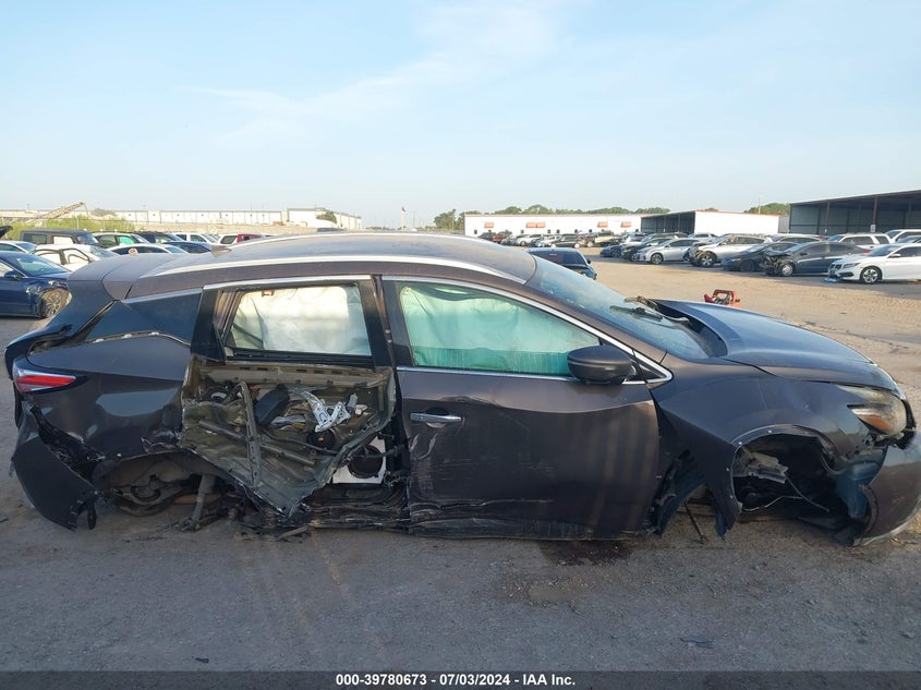 2015 Nissan Murano Platinum VIN: 5N1AZ2MH6FN206498 Lot: 39780673