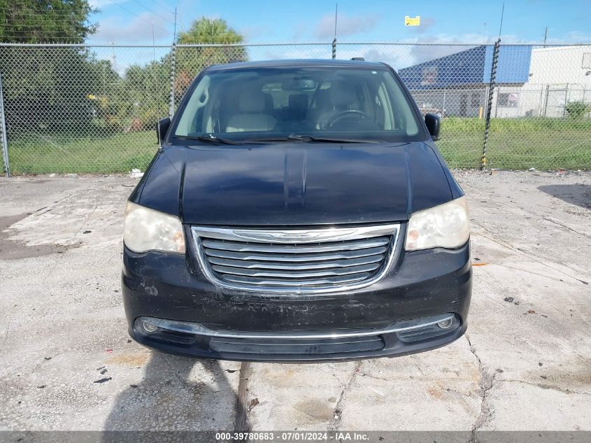 2013 Chrysler Town & Country Touring VIN: 2C4RC1BGXDR605069 Lot: 39780683