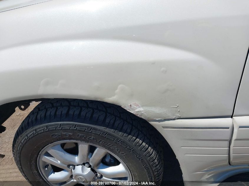 2003 Lexus Lx 470 VIN: JTJHT00W933530160 Lot: 39780700