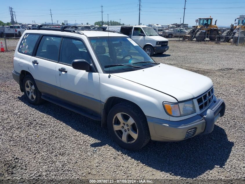 1998 Subaru Forester S VIN: JF1SF655XWH759771 Lot: 39780723