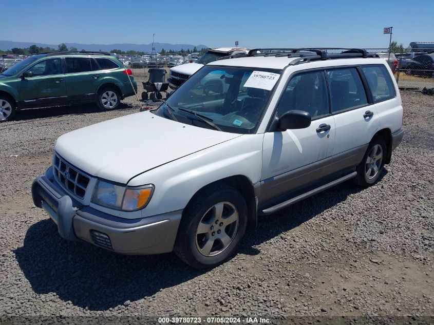 1998 Subaru Forester S VIN: JF1SF655XWH759771 Lot: 39780723