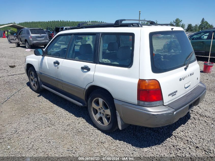 1998 Subaru Forester S VIN: JF1SF655XWH759771 Lot: 39780723