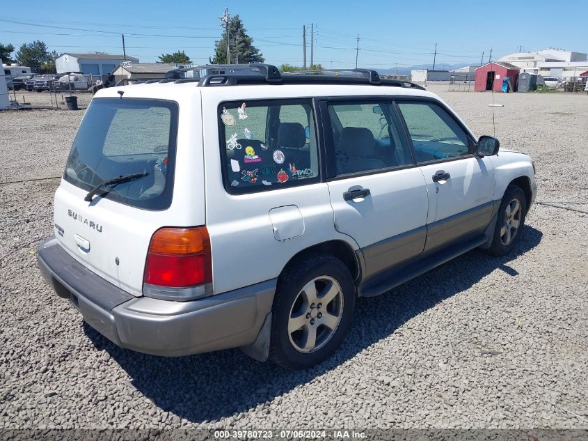 1998 Subaru Forester S VIN: JF1SF655XWH759771 Lot: 39780723