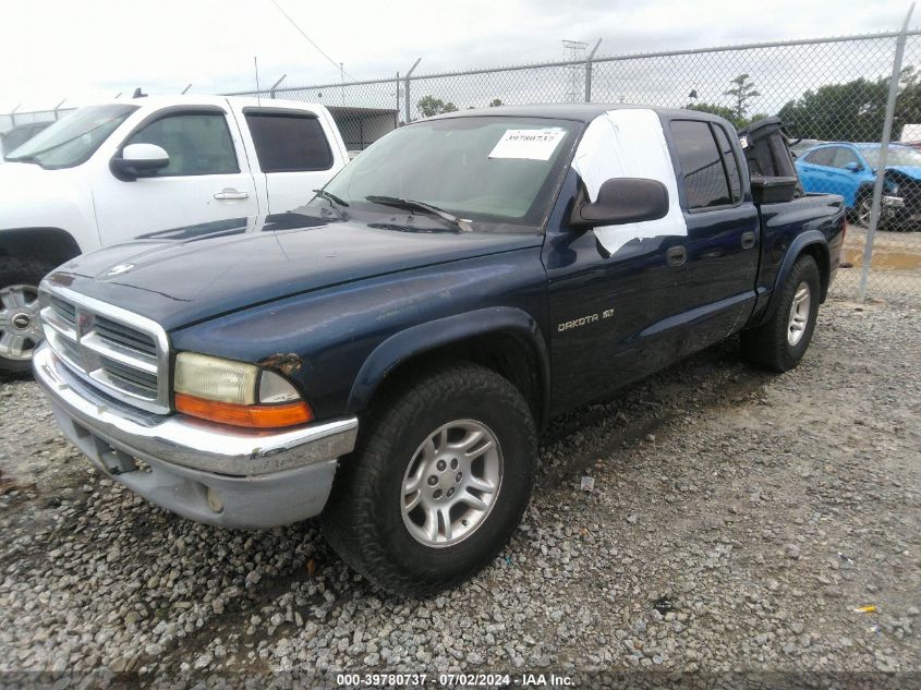 2002 Dodge Dakota Slt VIN: 1B7HL48X52S548571 Lot: 39780737