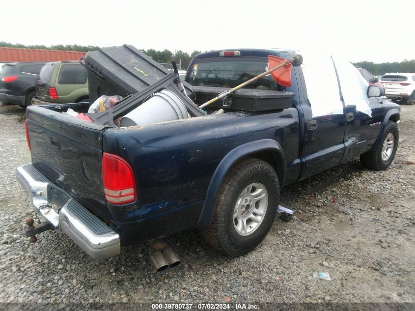 2002 Dodge Dakota Slt VIN: 1B7HL48X52S548571 Lot: 39780737