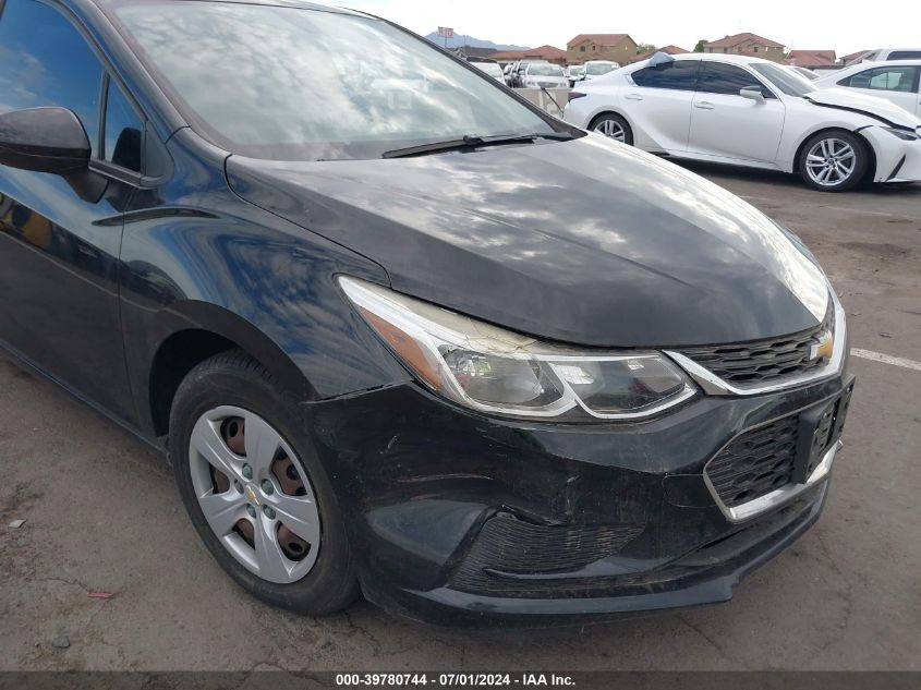 2018 Chevrolet Cruze Ls Auto VIN: 1G1BC5SM6J7170975 Lot: 39780744