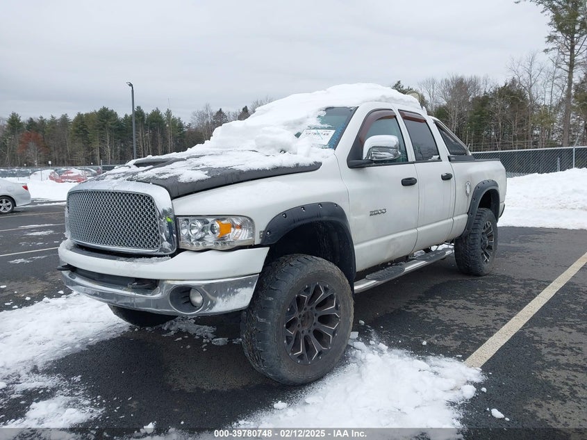 2003 Dodge Ram 2500 Slt/Laramie/St VIN: 3D7KU28D83G844826 Lot: 39780748