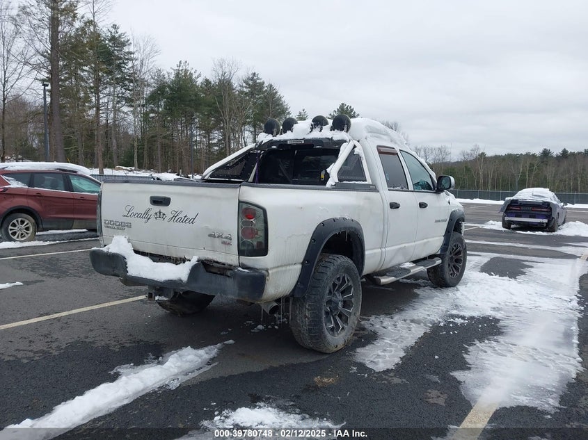 2003 Dodge Ram 2500 Slt/Laramie/St VIN: 3D7KU28D83G844826 Lot: 39780748