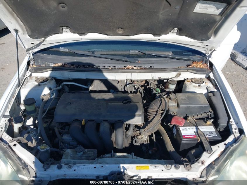 2003 Toyota Corolla S VIN: 1NXBR32E63Z052752 Lot: 39780763