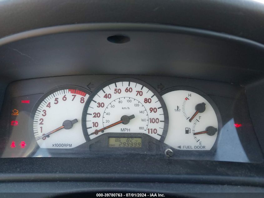 2003 Toyota Corolla S VIN: 1NXBR32E63Z052752 Lot: 39780763