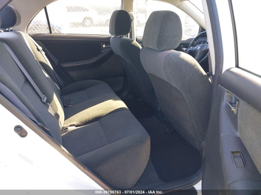 2003 Toyota Corolla S VIN: 1NXBR32E63Z052752 Lot: 39780763