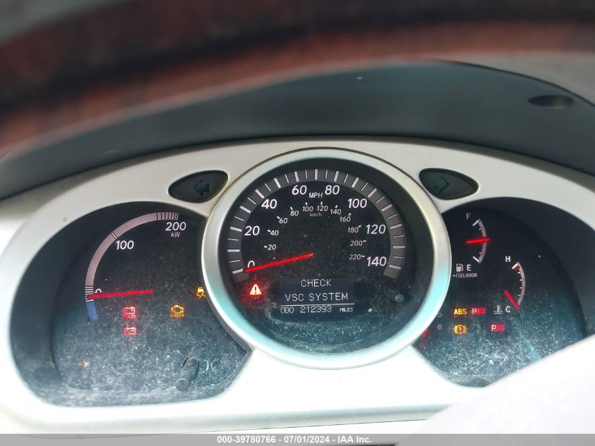 2007 Toyota Highlander Hybrid Limited V6 VIN: JTEEW21A770041075 Lot: 39780766