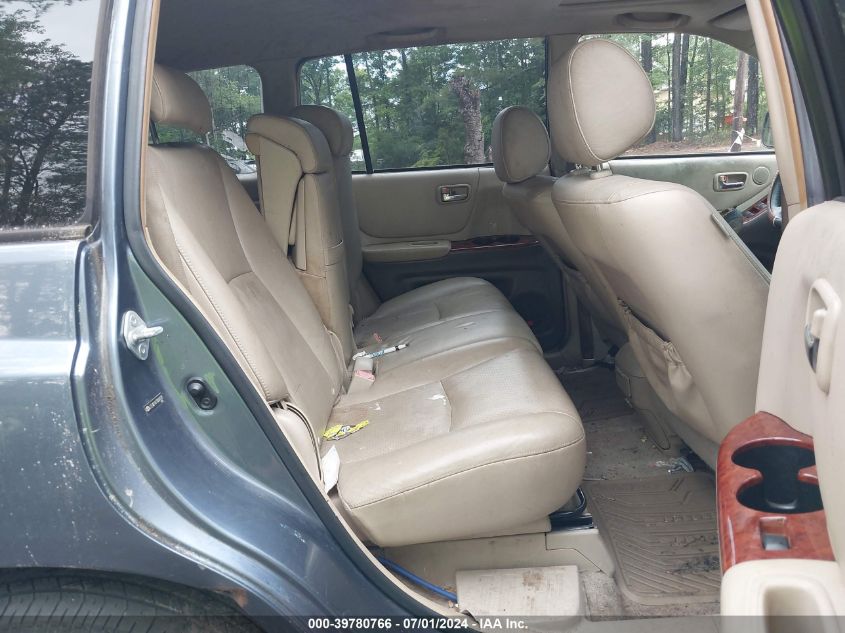 2007 Toyota Highlander Hybrid Limited V6 VIN: JTEEW21A770041075 Lot: 39780766