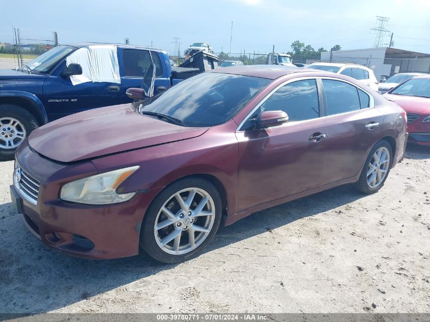 1N4AA51E39C855978 2009 Nissan Maxima 3.5 Sv