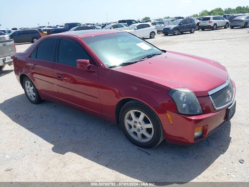 2005 Cadillac Cts Standard VIN: 1G6DP567050135942 Lot: 39780792