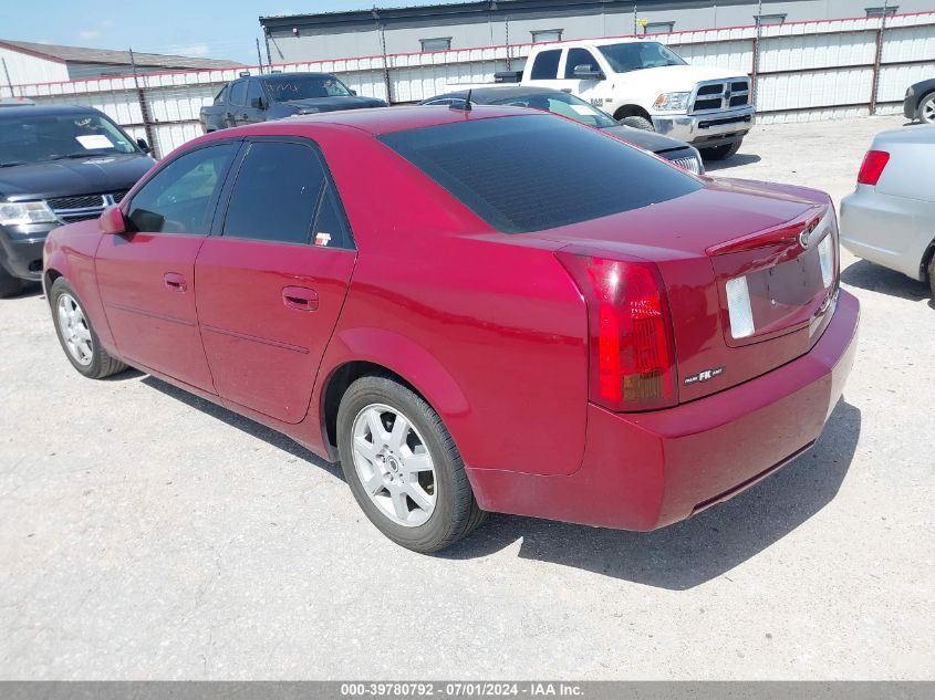 2005 Cadillac Cts Standard VIN: 1G6DP567050135942 Lot: 39780792