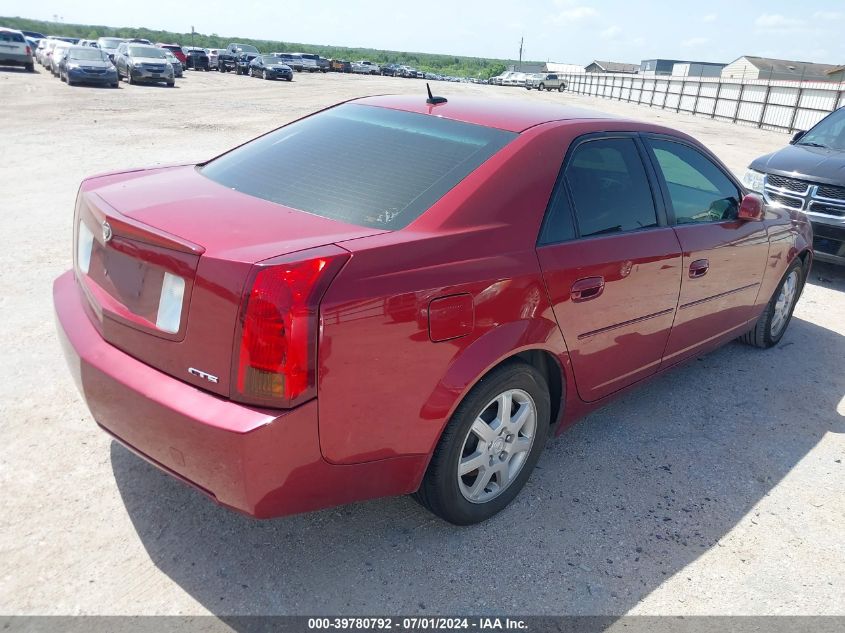 2005 Cadillac Cts Standard VIN: 1G6DP567050135942 Lot: 39780792