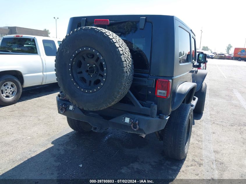 2008 Jeep Wrangler X VIN: 1J4FA24138L513012 Lot: 39780803