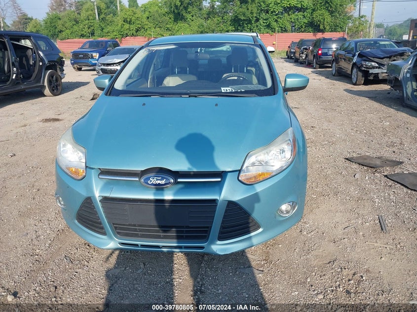 2012 Ford Focus Se VIN: 01FAHP3F21CL31997 Lot: 39780805