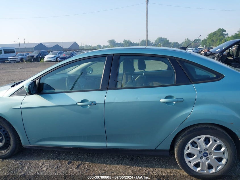 2012 Ford Focus Se VIN: 01FAHP3F21CL31997 Lot: 39780805