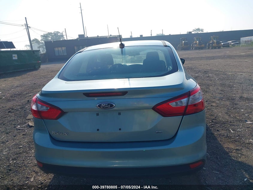 2012 Ford Focus Se VIN: 01FAHP3F21CL31997 Lot: 39780805