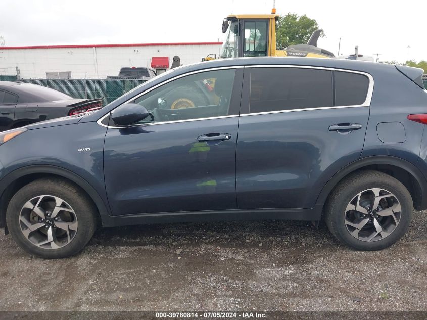 2020 Kia Sportage Lx VIN: KNDPMCAC5L7732021 Lot: 39780814