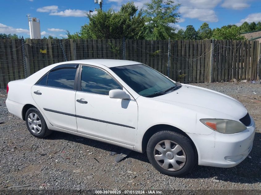 4T1BE32K12U040265 2002 Toyota Camry Le