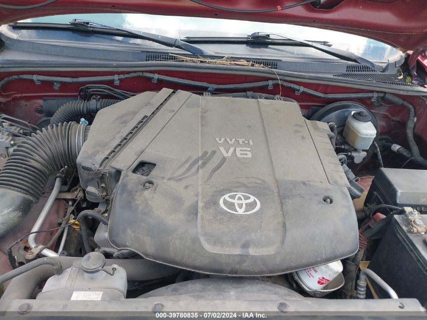 2005 Toyota Tacoma Prerunner V6 VIN: 5TETU62N35Z129953 Lot: 39780835