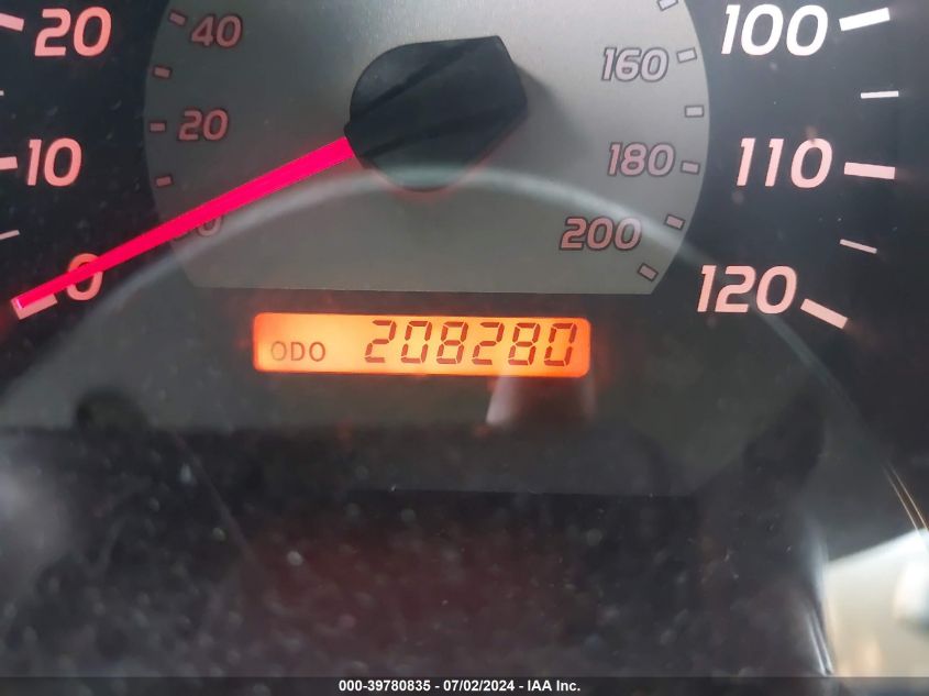 2005 Toyota Tacoma Prerunner V6 VIN: 5TETU62N35Z129953 Lot: 39780835