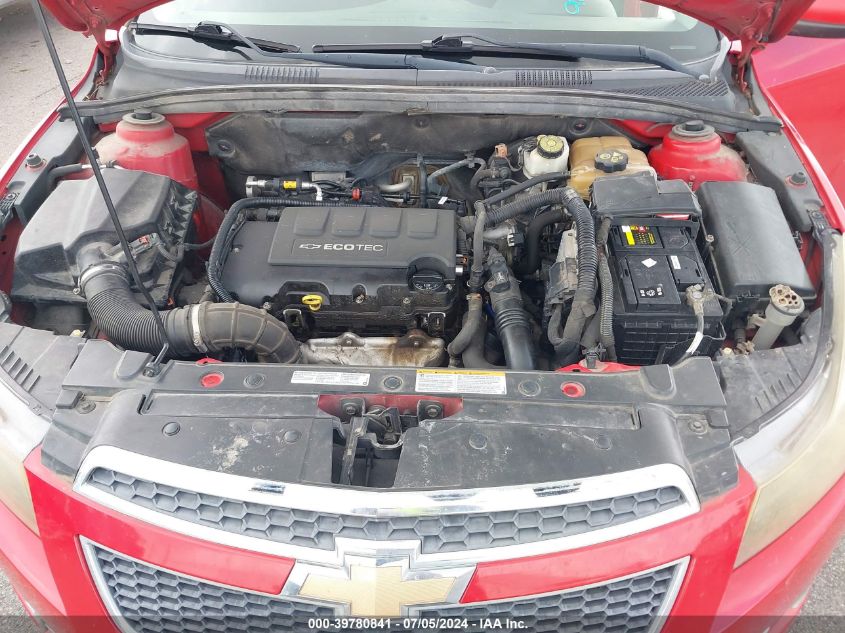 2012 Chevrolet Cruze 1Lt VIN: 1G1PF5SC2C7251575 Lot: 39780841