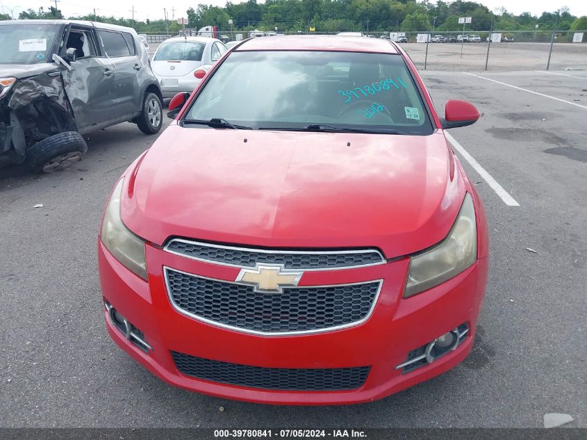 2012 Chevrolet Cruze 1Lt VIN: 1G1PF5SC2C7251575 Lot: 39780841