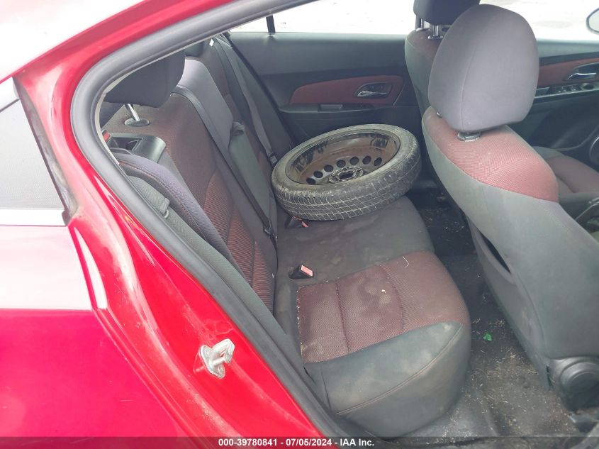 2012 Chevrolet Cruze 1Lt VIN: 1G1PF5SC2C7251575 Lot: 39780841