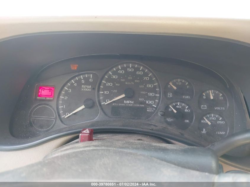 2002 Chevrolet Tahoe Lt VIN: 1GNEC13Z92R181747 Lot: 39780851