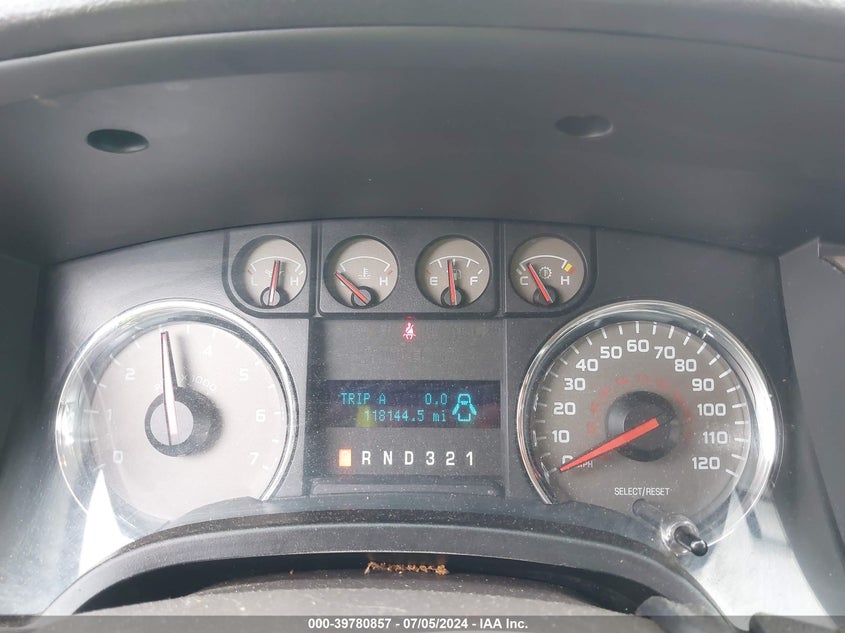 2010 Ford F-150 Fx4/Lariat/Xl/Xlt VIN: 1FTFX1EV7AFB25124 Lot: 39780857