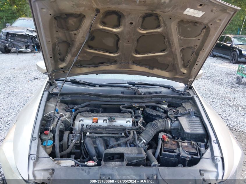 2010 Honda Accord 2.4 Ex-L VIN: 1HGCP2F80AA111887 Lot: 39780868