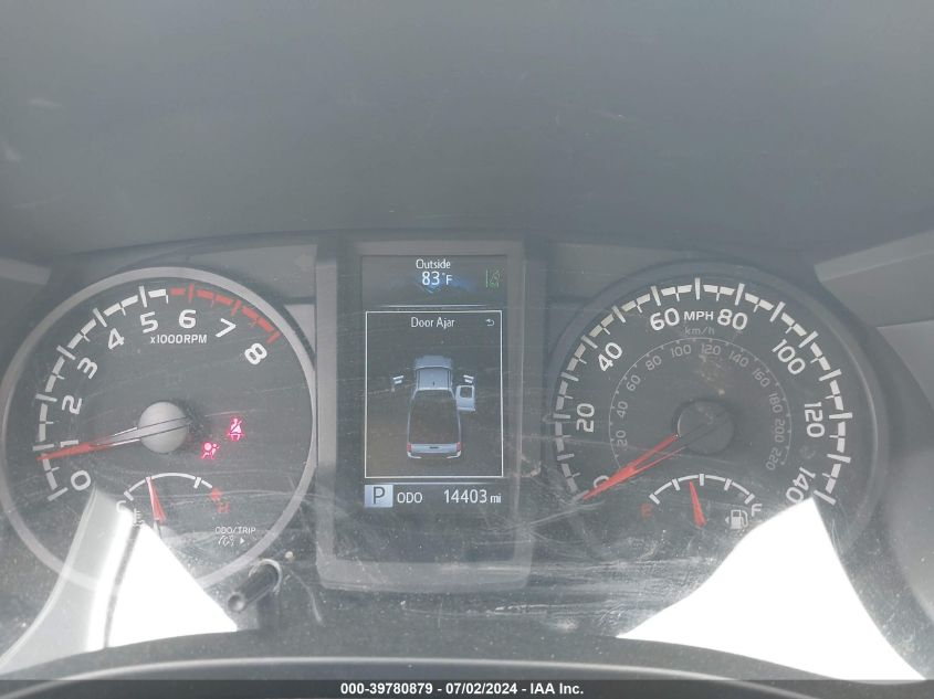 2022 Toyota Tacoma Sr5 VIN: 3TYRX5GN7NT062943 Lot: 39780879