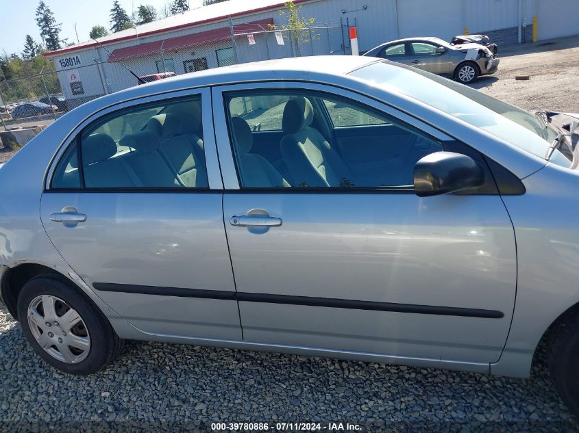 2005 Toyota Corolla Ce VIN: 1NXBR32E65Z368560 Lot: 39780886