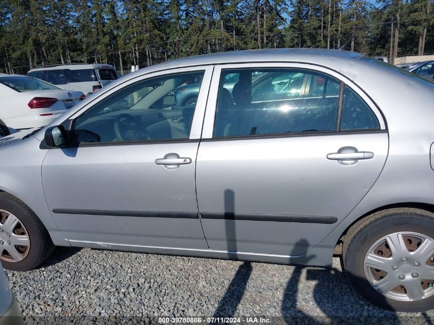 2005 Toyota Corolla Ce VIN: 1NXBR32E65Z368560 Lot: 39780886
