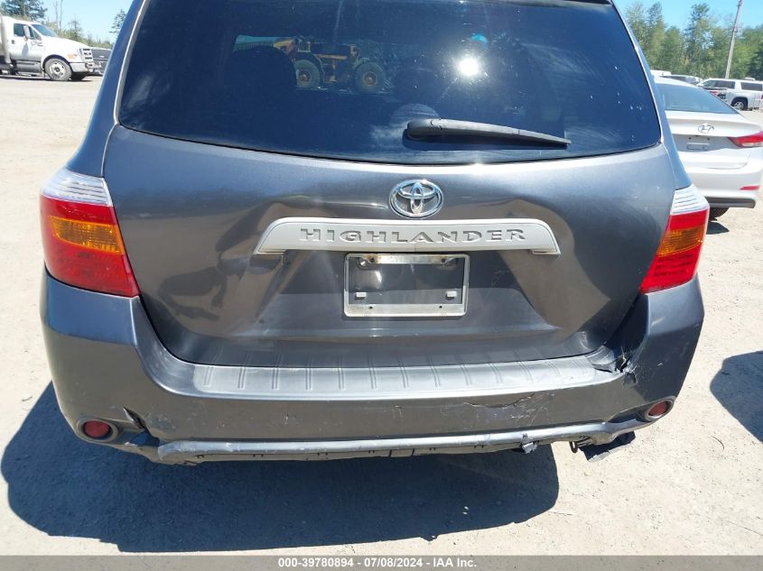 2010 Toyota Highlander Base V6 VIN: 5TDZK3EH7AS018754 Lot: 39780894